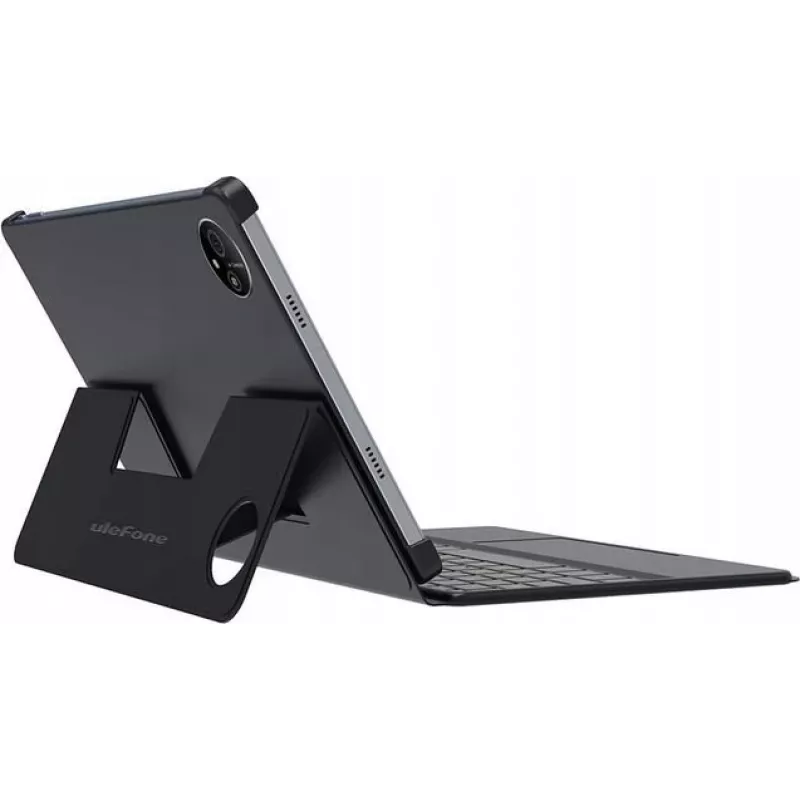 Ulefone Tab A11 Pro Tastatur-Case mit Touchpad, QWERTY, Pogo-Pin, Schwarz