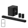 ULTIMEA Ultima Skywave X60 Soundbar 2.1 Kanäle 120W Bluetooth 5.0 HDMI ARC Schwarz