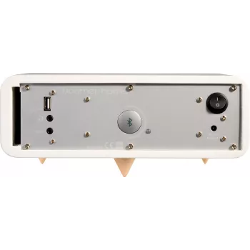 Ultron Tragbarer Bluetooth-Lautsprecher Weiß (BOOMERHOME WEISS)