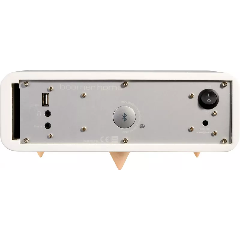 Ultron Tragbarer Bluetooth-Lautsprecher Weiß (BOOMERHOME WEISS)