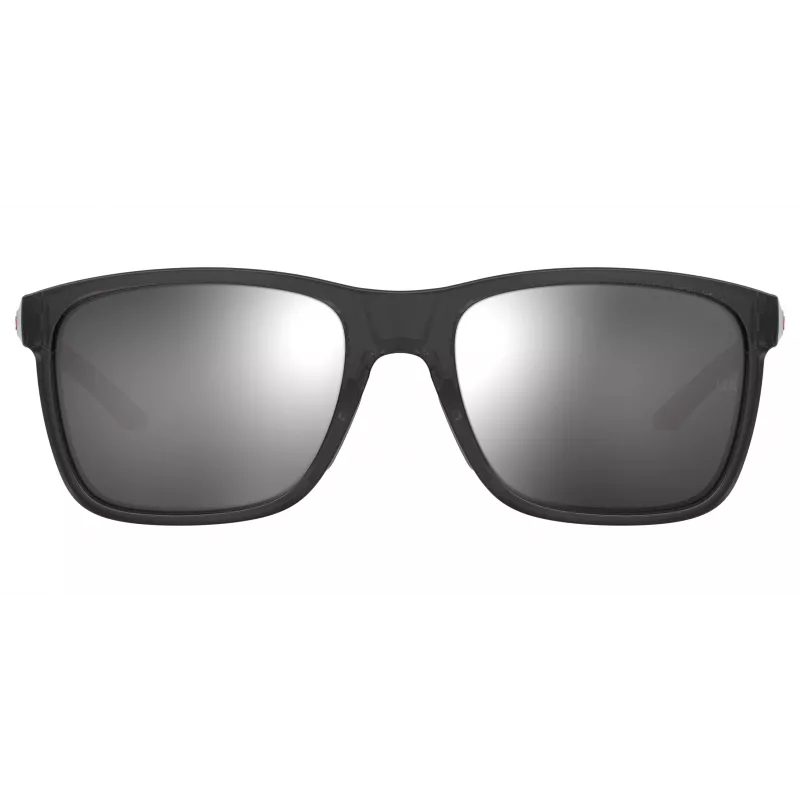 Under Armour Kinder-Sonnenbrille UA7002S268F6T - Matt Schwarz, Graue Gläser, 56 mm