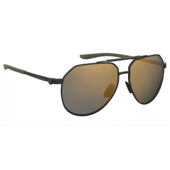 Under Armour Honcho 3.0 Herren-Sonnenbrille UAHONCHOG3OLG Matt Schwarz/Grau 60/17/140 mm