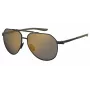 Under Armour Honcho 3.0 Herren-Sonnenbrille UAHONCHOG3OLG Matt Schwarz/Grau 60/17/140 mm
