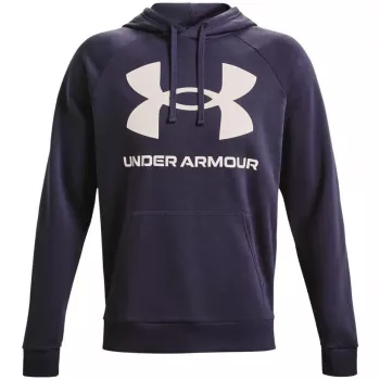 Under Armour Herren Rival Fleece Big Logo HD Sweatshirt Lila 1357093 558