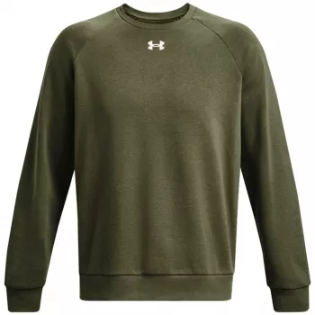 Under Armour Herren Rival Fleece Crew Sweatshirt Khaki 1379755