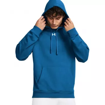 Under Armour Men's Rival Fleece Hoodie Academy Blue Größe M