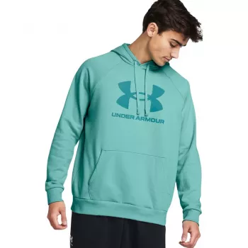 Under Armour Rival Fleece Logo HD Herren-Sweatshirt Sea 1379758 482 M