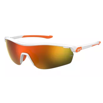 Under Armour UA-7001-S-IXN Kinder-Sonnenbrille - Matt Schwarz, Graue Gläser, 99 mm Glasbreite