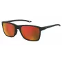 Under Armour UA-7002-S-3 Kinder-Sonnenbrille - Matt Schwarz, Smoke Grey Gläser, 56/18/135 mm