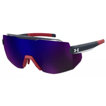 Under Armour UA Squad WIR Herren-Sonnenbrille - 99mm Glas, 140mm Bügel, Grilamid TR90 Rahmen