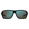 Under Armour UARECON807G4W Herren Sport-Sonnenbrille - Matt Schwarzer Rahmen, Graue Polarisierte Gläser, 64/17/125 mm