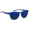 Under Armour Unisex UASKYLAROXZF3 Sonnenbrille - Satin Black Rahmen, Graue polarisierte Gläser, 53/17/140 mm