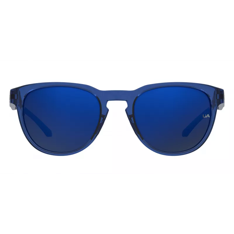 Under Armour Unisex UASKYLAROXZF3 Sonnenbrille - Satin Black Rahmen, Graue polarisierte Gläser, 53/17/140 mm