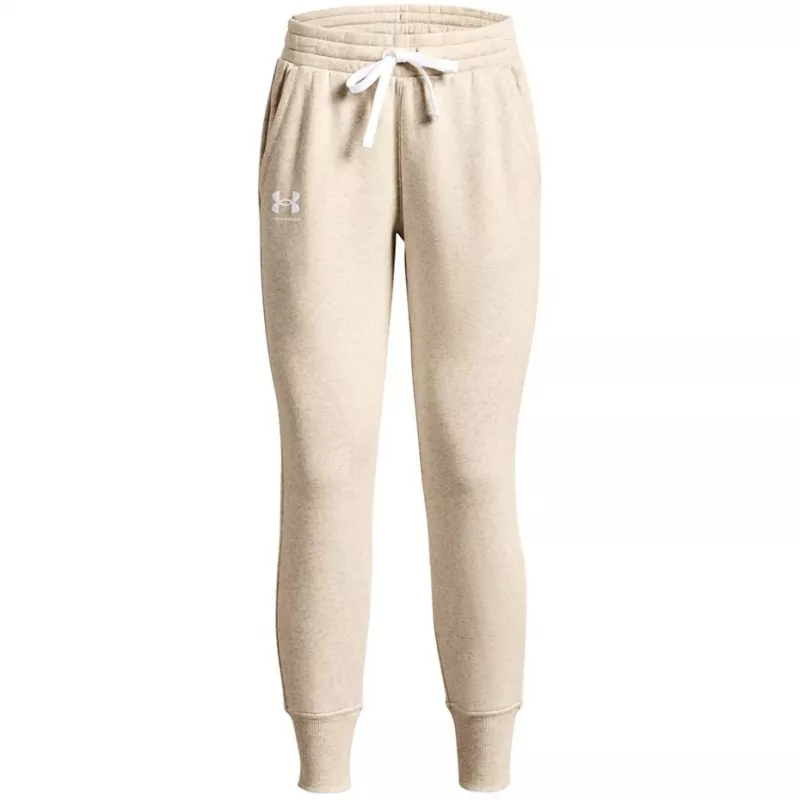 Under Armour Damen Rival Fleece Hose Creme XL