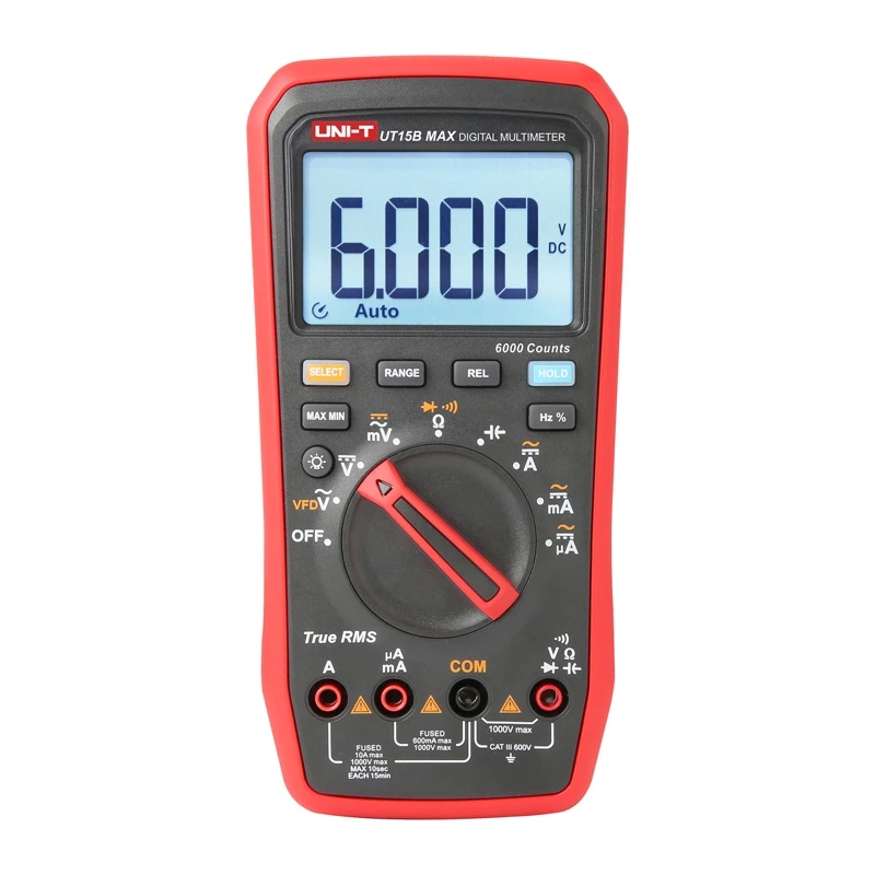 Uni-T True RMS UT15B MAX Digitalmultimeter