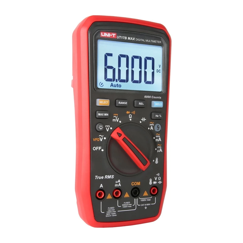 Uni-T True RMS UT17B MAX Digital Multimeter