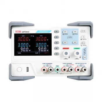 Uni-T UDP3303C Dreifach-Ausgang programmierbares DC-Netzteil, 3 Kanäle, 0-30V, 0-3A, 195W