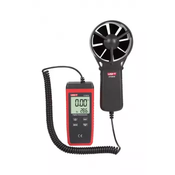 UNI-T UT363S Digital-Anemometer mit Windgeschwindigkeits- und Temperaturmessung
