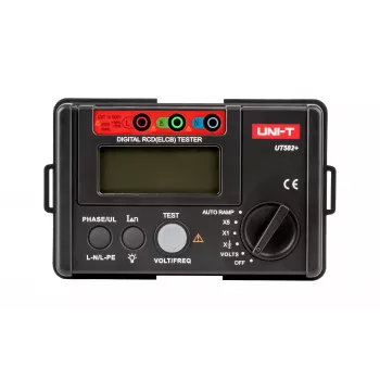 UNI-T UT582+ Digitaler RCD-Tester mit Rampentest und Auto-RCD-Funktion