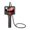 UNI-T UT663B-2m Industrie-Endoskop mit 4,3 inch IPS-Bildschirm, 5,5-mm-Sonde IP67, 1080P-Kamera, 2-m-Kabel halbsteif, 6 LED-Leuchten, 2600-mAh-Akku