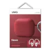 UNIQ Uniq Nexo Case für AirPods 3 + Silikon-Ohrhaken - Rot