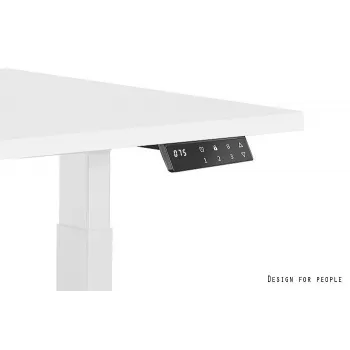 UNIQUE ACTIVE I Elektrischer Schreibtisch 140x70 cm Anthrazit