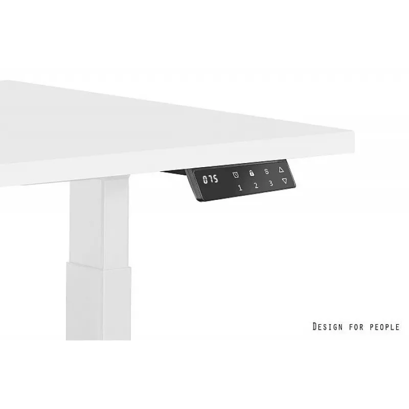 UNIQUE ACTIVE I Elektrischer Schreibtisch 140x70 cm Anthrazit