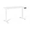 UNIQUE ACTIVE I Elektrischer Schreibtisch 160x70 cm Weiß