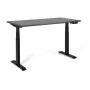 UNIQUE ACTIVE I Elektrischer höhenverstellbarer Schreibtisch 140x70 cm Schwarz