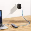 Unitek 4-Port USB 3.0 Hub mit 30cm Kabel, Grau