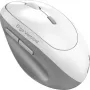 UNITEK Genius Ergo 8350S Kabellose Maus Weiß 2400DPI