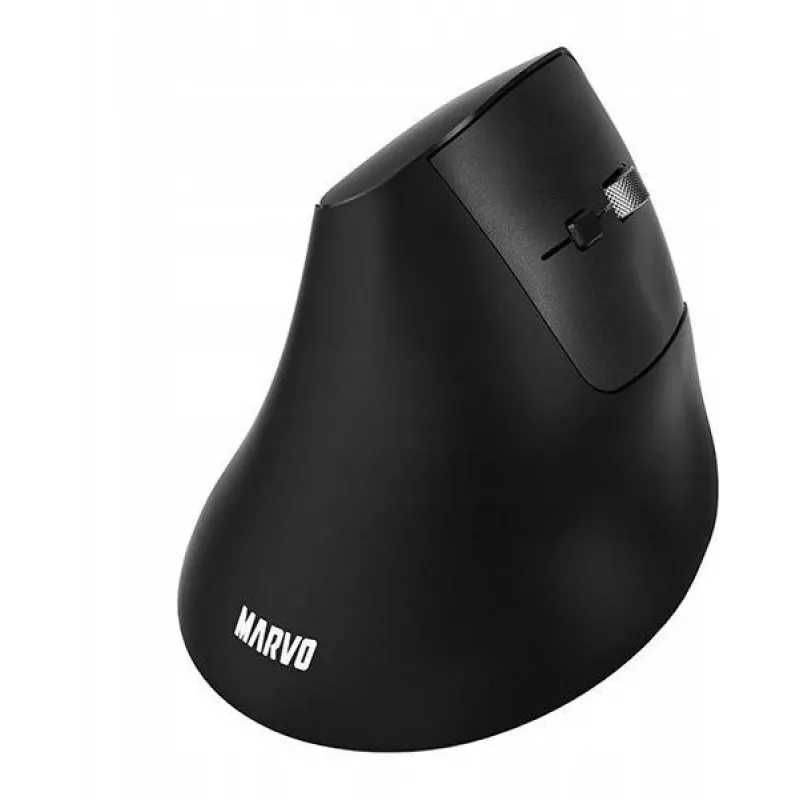 UNITEK Marvo HIPO kabellose Maus Schwarz 1600 DPI