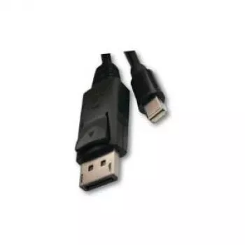 UNITEK Mini DisplayPort auf DisplayPort Kabel 2m Stecker auf Stecker 4K 60Hz Schwarz MINIDISPLAY/DISPLAYP2M