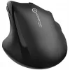 UNITEK Powerton ERGO CLOE Wireless Mouse – Schwarz, 1600 DPI, ergonomisches Design für Rechtshänder