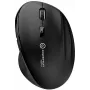 UNITEK Powerton ERGO CLOE Wireless Mouse – Schwarz, 1600 DPI, ergonomisches Design für Rechtshänder