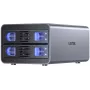 UNITEK RAID-Gehäuse für SATA-Laufwerke 2,5''/3,5'' 4 Modi 40 TB USB-C 10 Gbit/s