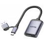 UNITEK SD4.0 / Micro SD4.0 Kartenleser 2in1 USB 3.0 Type-A Schwarz