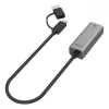 UNITEK USB-A/C 3.1 Gen 1 auf RJ45 2.5 Gigabit Ethernet Adapter U1313C