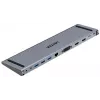 UNITEK USB-C Docking Station mit DisplayLink 4K@30Hz 5Gbps PD 100W