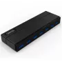 UNITEK Y-3184 7-Port USB 3.0 Hub mit Netzteil und BC 1.2 Ladefunktion