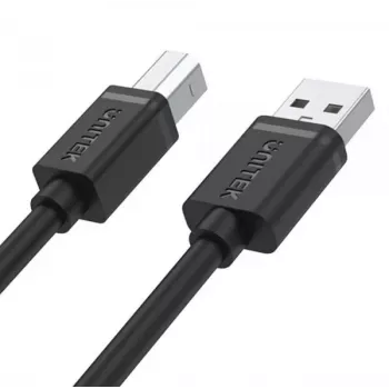 UNITEK Y-C430GBK USB 2.0 A-Stecker auf B-Stecker Kabel 1m Schwarz