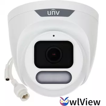 UNIVIEW IPC3628LE-ADF40K-WP 8MP Turret IP Kamera mit 4mm Objektiv, PoE, IR 40m, IP67, IK10