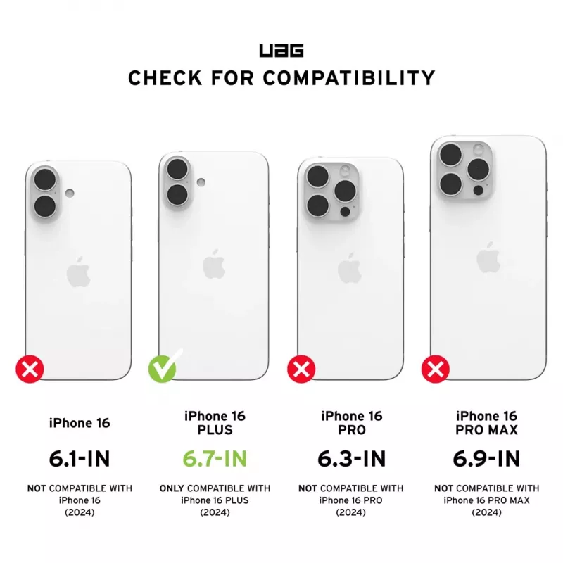Urban Armor Gear Civilian Case für iPhone 13 Pro Max - Schwarz