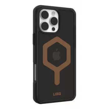Urban Armor Gear Plyo Case für Samsung Galaxy S23 Ultra - Schwarz/Bronze