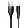 USAMS Apple Lightning 2A Charge 1m Kabel Schwarz