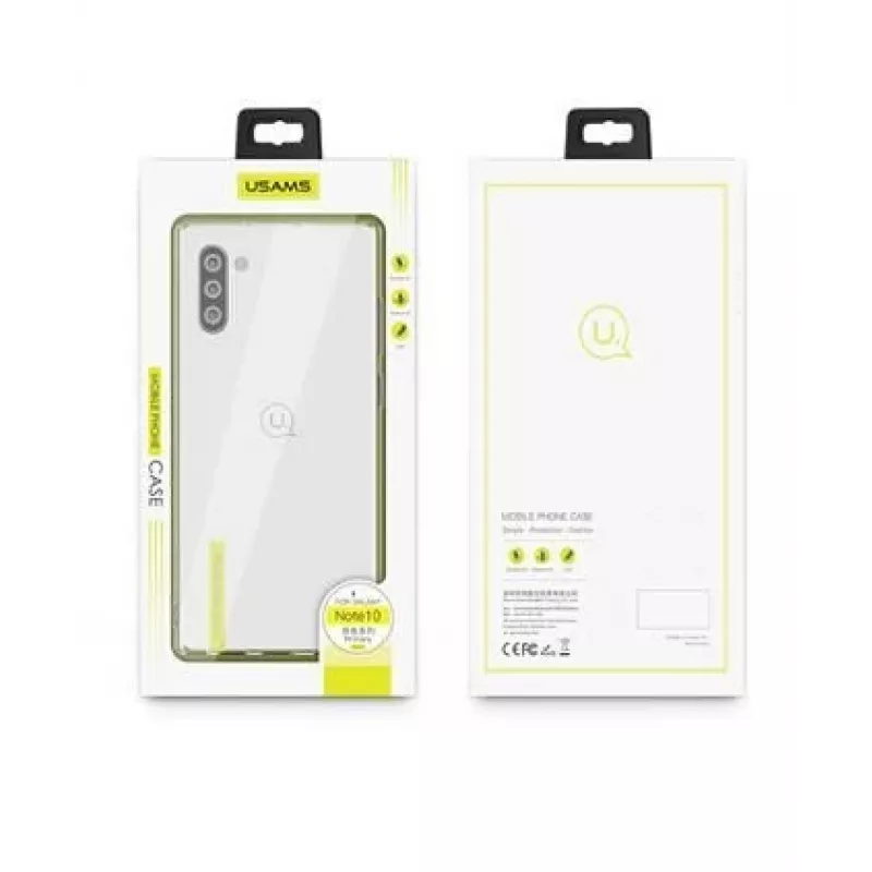 USAMS Primary Series TPU Cover für Samsung Galaxy Note 10 Plus, Transparent