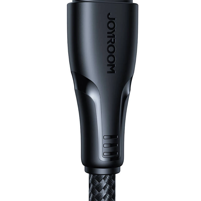 USB-Lade- und Datenkabel, Micro USB-A auf USB-A, 0,25 m, Schwarz, Joyroom S-UM018A11, Surpass Series
