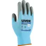 Uvex 60080 Sicherheitshandschuhe Größe 12 Blau/Grau Aqua-Polymer-Schaumbeschichtung 6008012