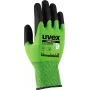 Uvex D500 Schaumstoff-Schnittschutzhandschuhe, Größe 9 (L), Grau/Anthrazit 6060409