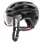 UVEX Finale Visor Fahrradhelm 56-61 cm, Schwarz Matt